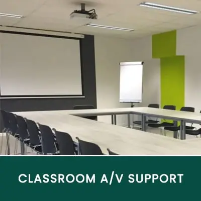 Classroom A/V Support